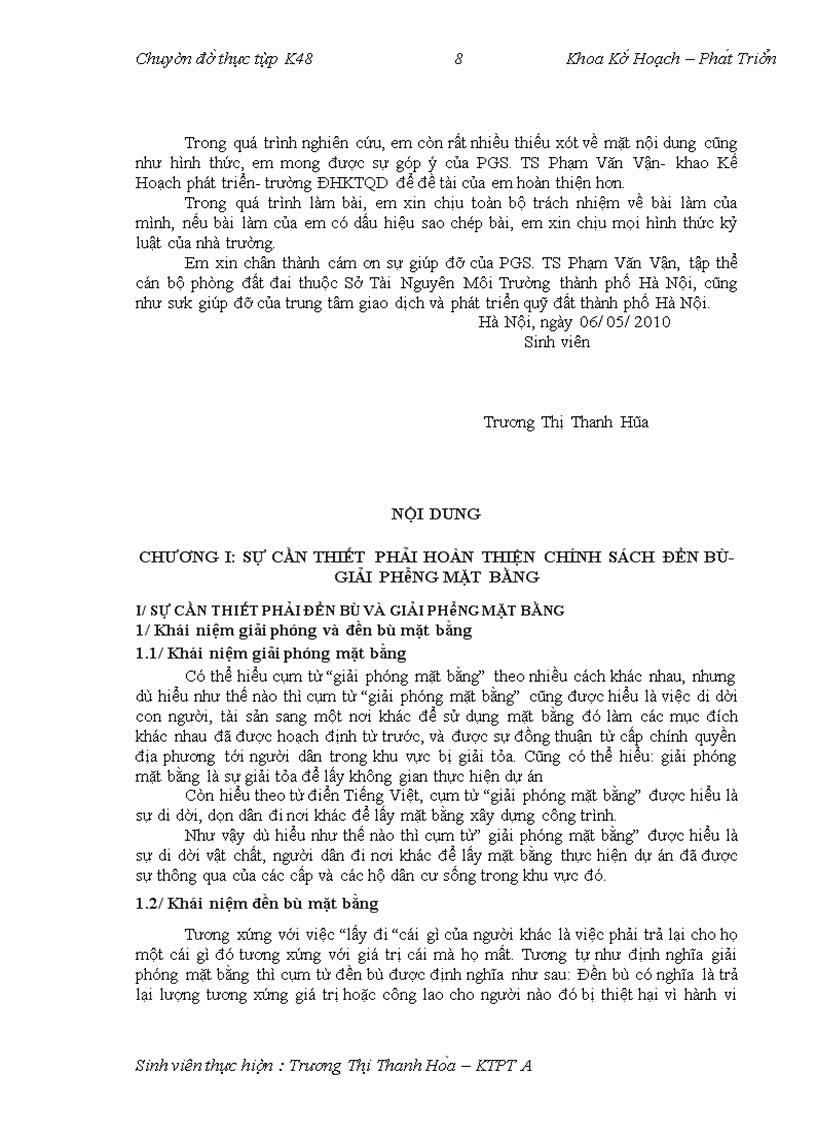 image for page Một số ý kiến hoàn thiện chính sách đền bù và giải phóng mặt bằng trên địa bàn Hà Nội những năm tới