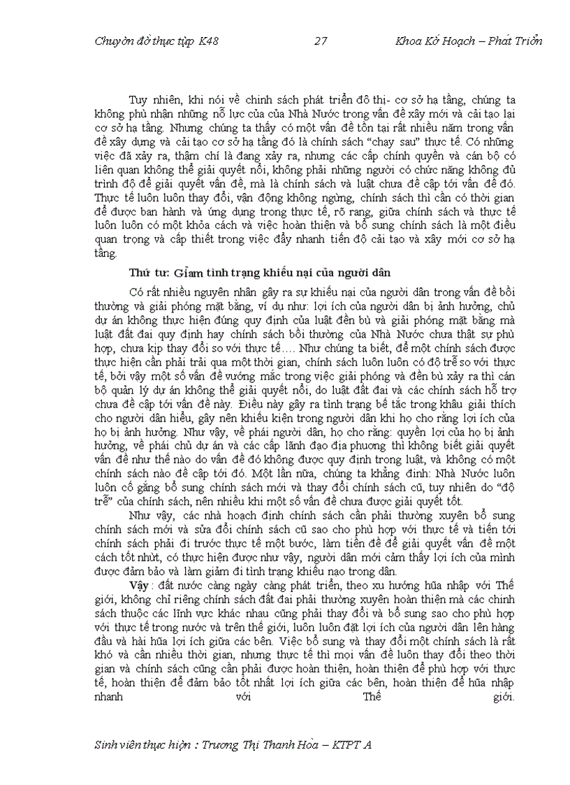 image for page Một số ý kiến hoàn thiện chính sách đền bù và giải phóng mặt bằng trên địa bàn Hà Nội những năm tới