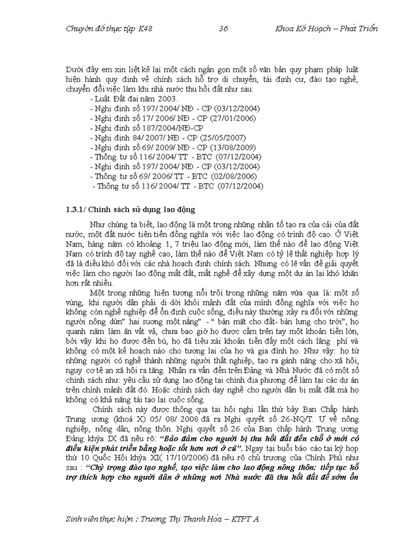 image for page Một số ý kiến hoàn thiện chính sách đền bù và giải phóng mặt bằng trên địa bàn Hà Nội những năm tới