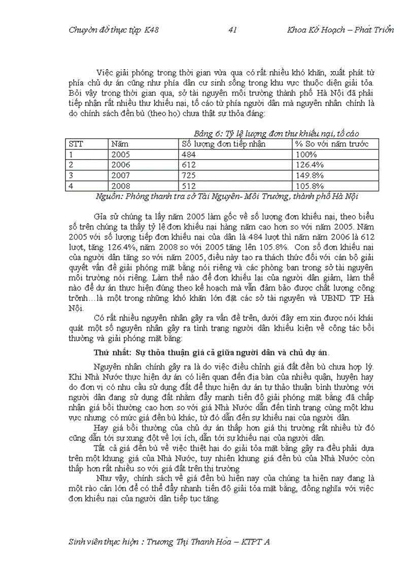 image for page Một số ý kiến hoàn thiện chính sách đền bù và giải phóng mặt bằng trên địa bàn Hà Nội những năm tới