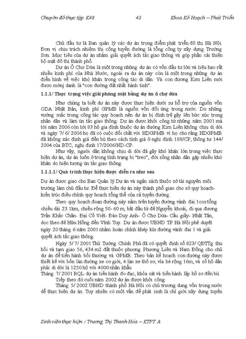 image for page Một số ý kiến hoàn thiện chính sách đền bù và giải phóng mặt bằng trên địa bàn Hà Nội những năm tới