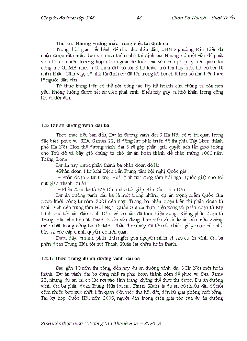 image for page Một số ý kiến hoàn thiện chính sách đền bù và giải phóng mặt bằng trên địa bàn Hà Nội những năm tới