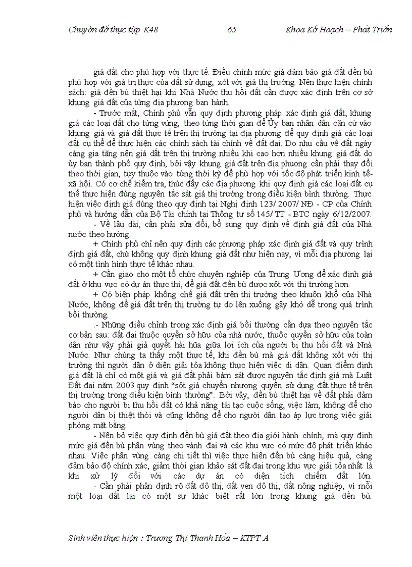 image for page Một số ý kiến hoàn thiện chính sách đền bù và giải phóng mặt bằng trên địa bàn Hà Nội những năm tới