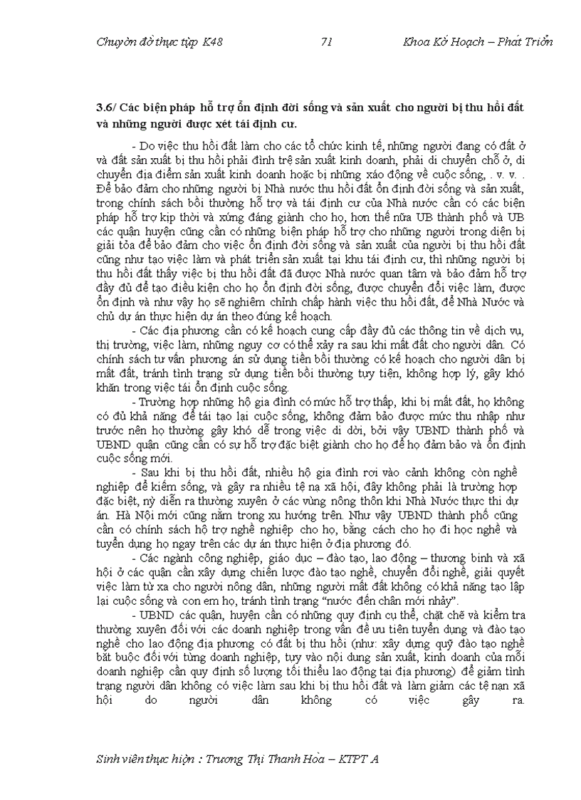 image for page Một số ý kiến hoàn thiện chính sách đền bù và giải phóng mặt bằng trên địa bàn Hà Nội những năm tới