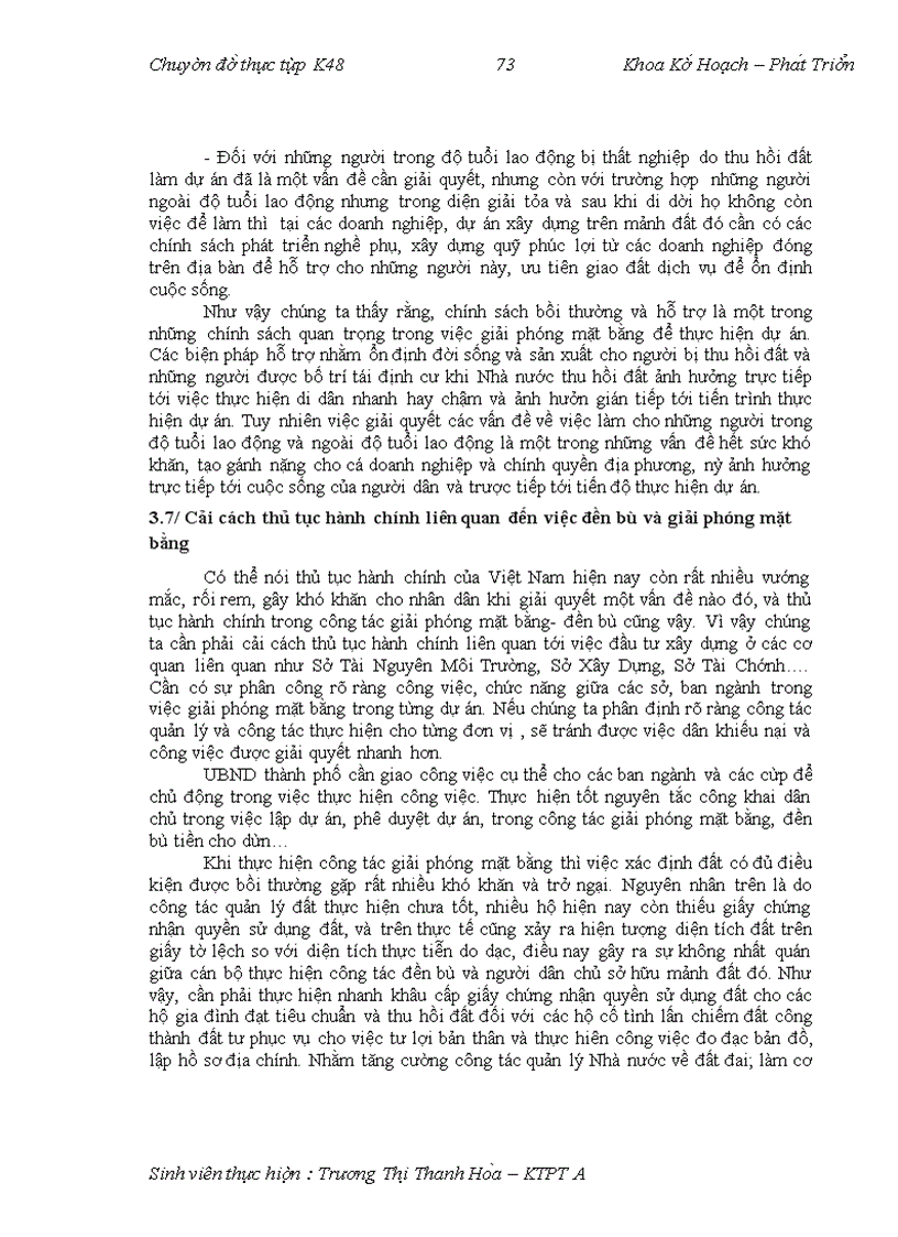 image for page Một số ý kiến hoàn thiện chính sách đền bù và giải phóng mặt bằng trên địa bàn Hà Nội những năm tới
