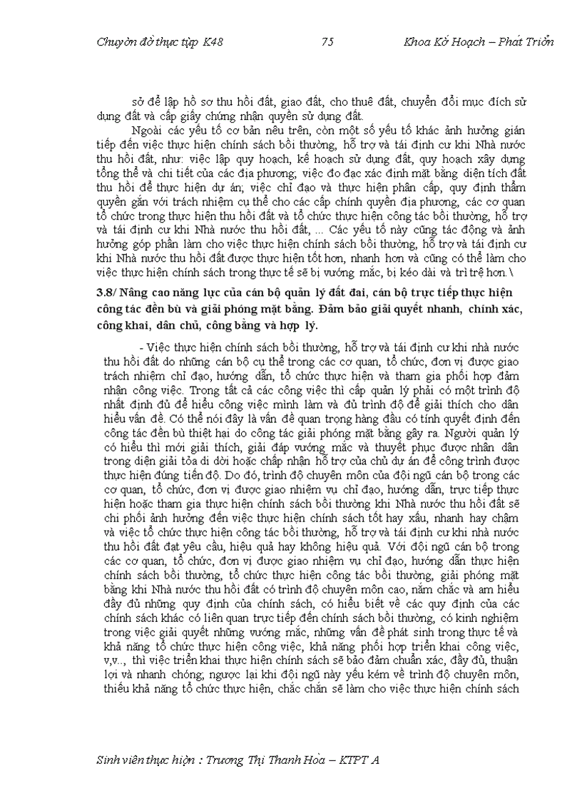 image for page Một số ý kiến hoàn thiện chính sách đền bù và giải phóng mặt bằng trên địa bàn Hà Nội những năm tới