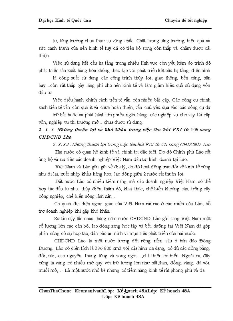 image for page Giải pháp tăng cường thu hút vốn đầu tư trực tiếp của Việt Nam sang Cộng Hoà Dân Chủ Nhân Dân Lào