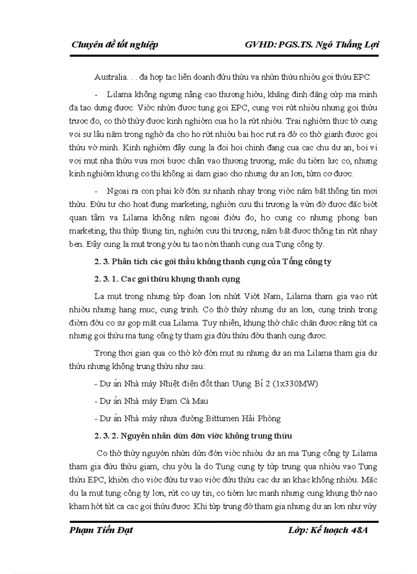 image for page Nâng cao khả năng thắng thầu (các gói thầu xây lắp trong nước) của Tổng công ty lắp máy Việt Nam LILAMA