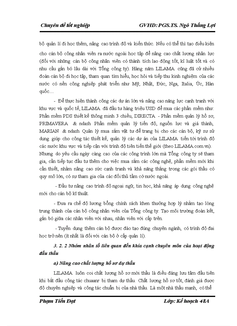image for page Nâng cao khả năng thắng thầu (các gói thầu xây lắp trong nước) của Tổng công ty lắp máy Việt Nam LILAMA