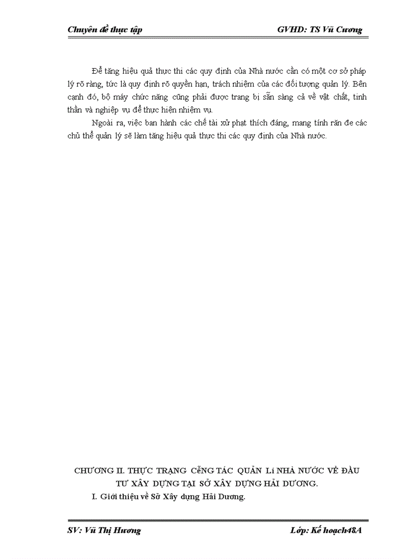 image for page Quản lý Nhà nước về đầu tư xây dựng tại Sở xây dựng Hải Dương. Thực trạng và giải pháp