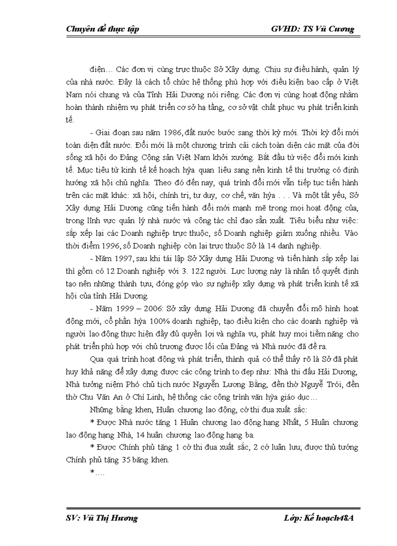 image for page Quản lý Nhà nước về đầu tư xây dựng tại Sở xây dựng Hải Dương. Thực trạng và giải pháp