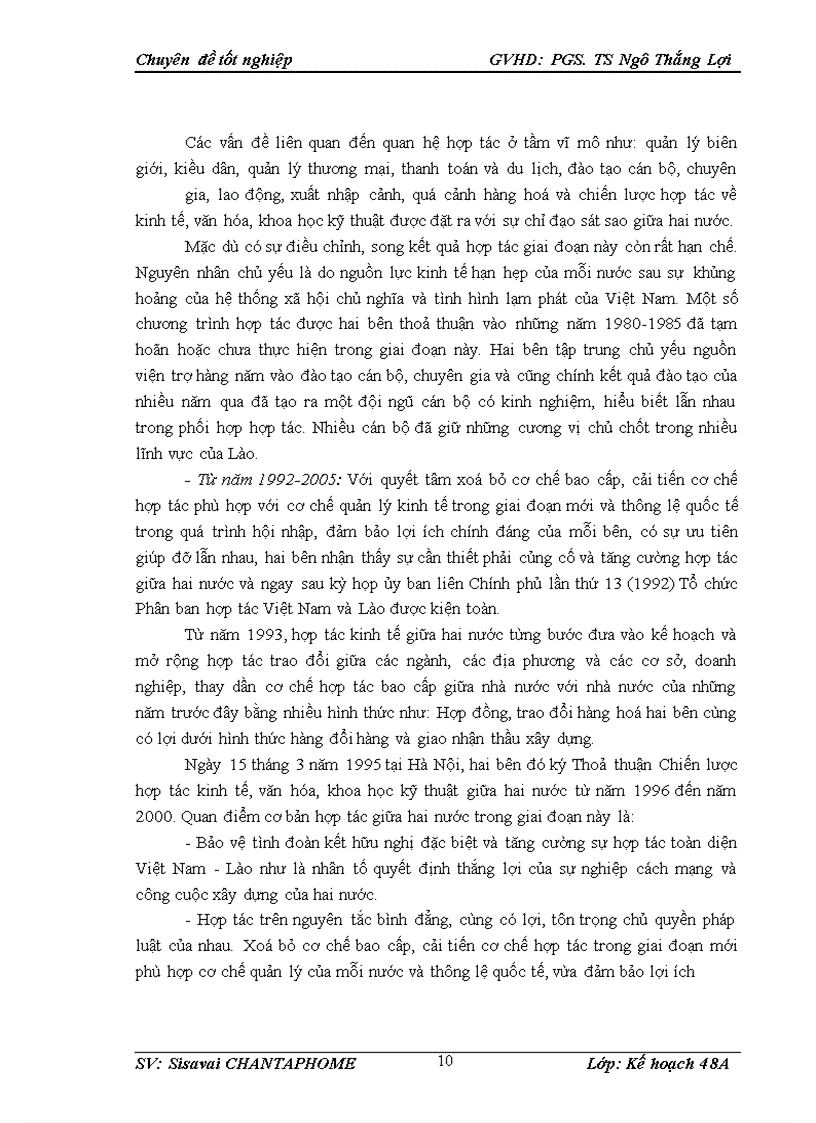 image for page Những giải pháp chủ yếu để nâng cao hiệu quả hợp tác đầu tư giữa Việt Nam và nước Cộng hòa dân chủ nhân dân Lào