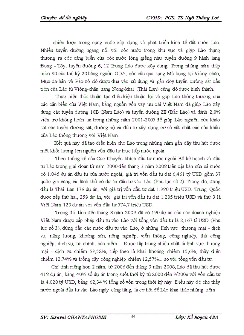 image for page Những giải pháp chủ yếu để nâng cao hiệu quả hợp tác đầu tư giữa Việt Nam và nước Cộng hòa dân chủ nhân dân Lào