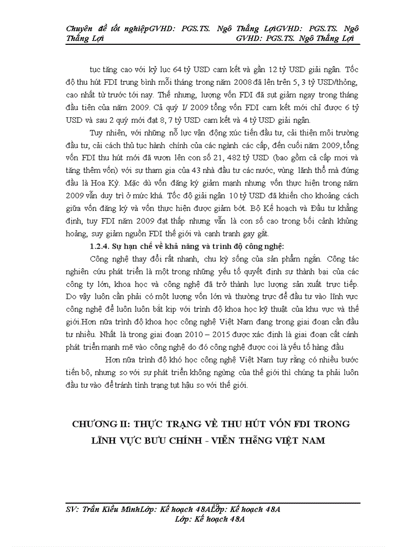 image for page Giải pháp tăng cường thu hút vốn FDI vào ngành bưu chính – viễn thông giai đoạn 2011 - 2015