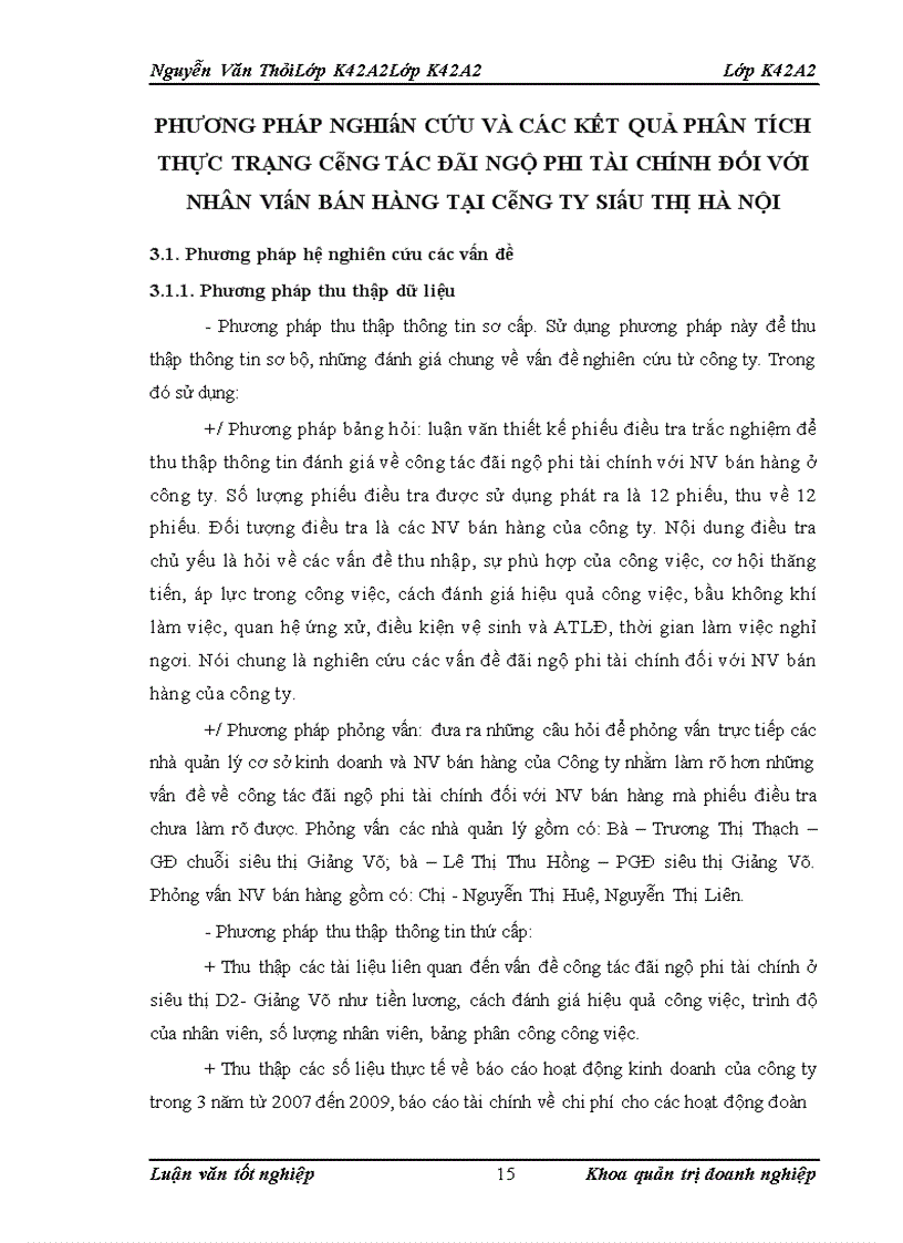 image for page Hoàn thiện công tác đãi ngộ phi tài chính với nhân viên bán hàng ở Công ty Siêu thị Hà Nội
