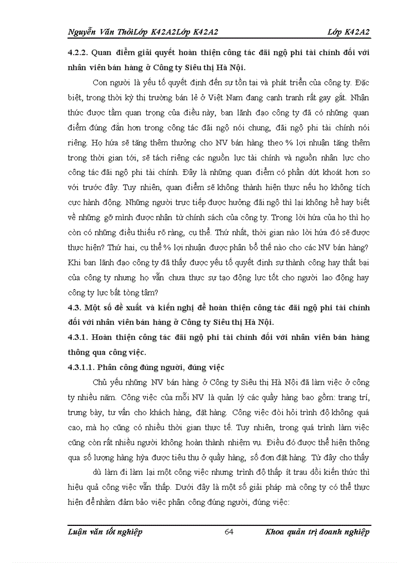 image for page Hoàn thiện công tác đãi ngộ phi tài chính với nhân viên bán hàng ở Công ty Siêu thị Hà Nội