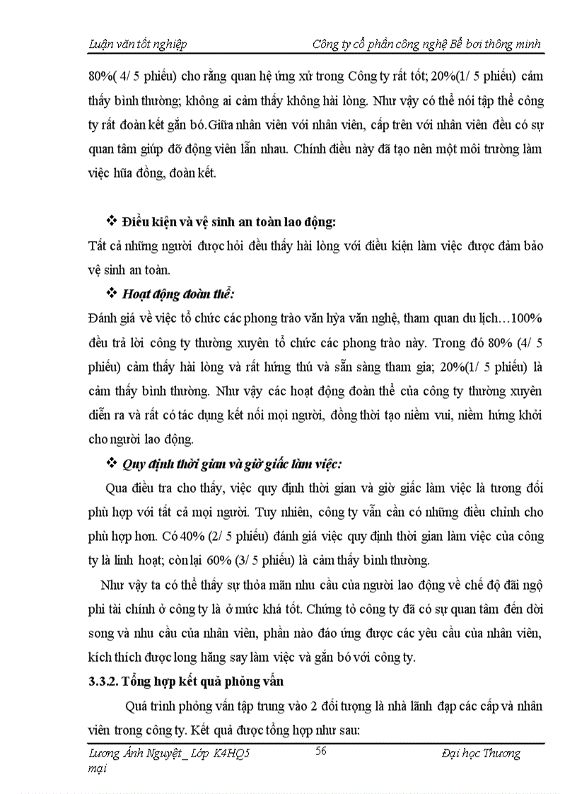 image for page Hoàn thiện công tác đãi ngộ phi tài chính tại công ty cổ phần công nghệ bể bơi thông minh