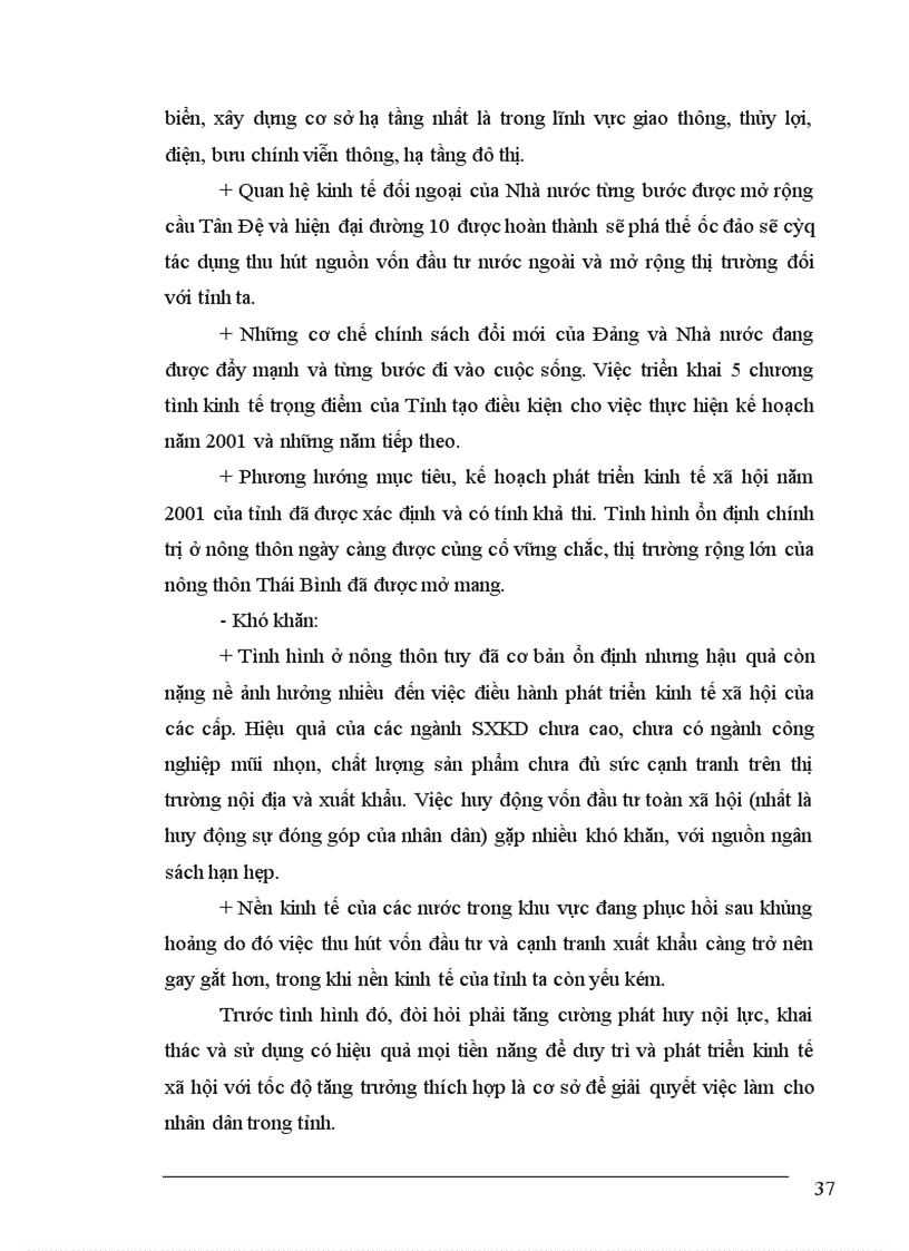 image for page Thực trạng về lao động việc làm và vấn đề giải quyết việc làm ở tỉnh Thái Bình