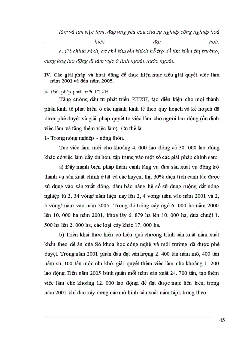 image for page Thực trạng về lao động việc làm và vấn đề giải quyết việc làm ở tỉnh Thái Bình