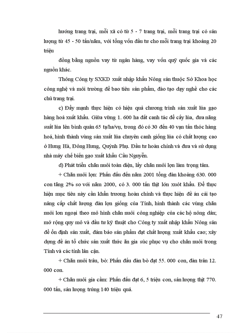 image for page Thực trạng về lao động việc làm và vấn đề giải quyết việc làm ở tỉnh Thái Bình