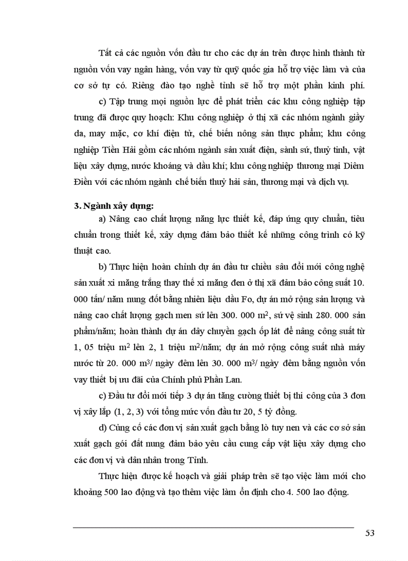 image for page Thực trạng về lao động việc làm và vấn đề giải quyết việc làm ở tỉnh Thái Bình