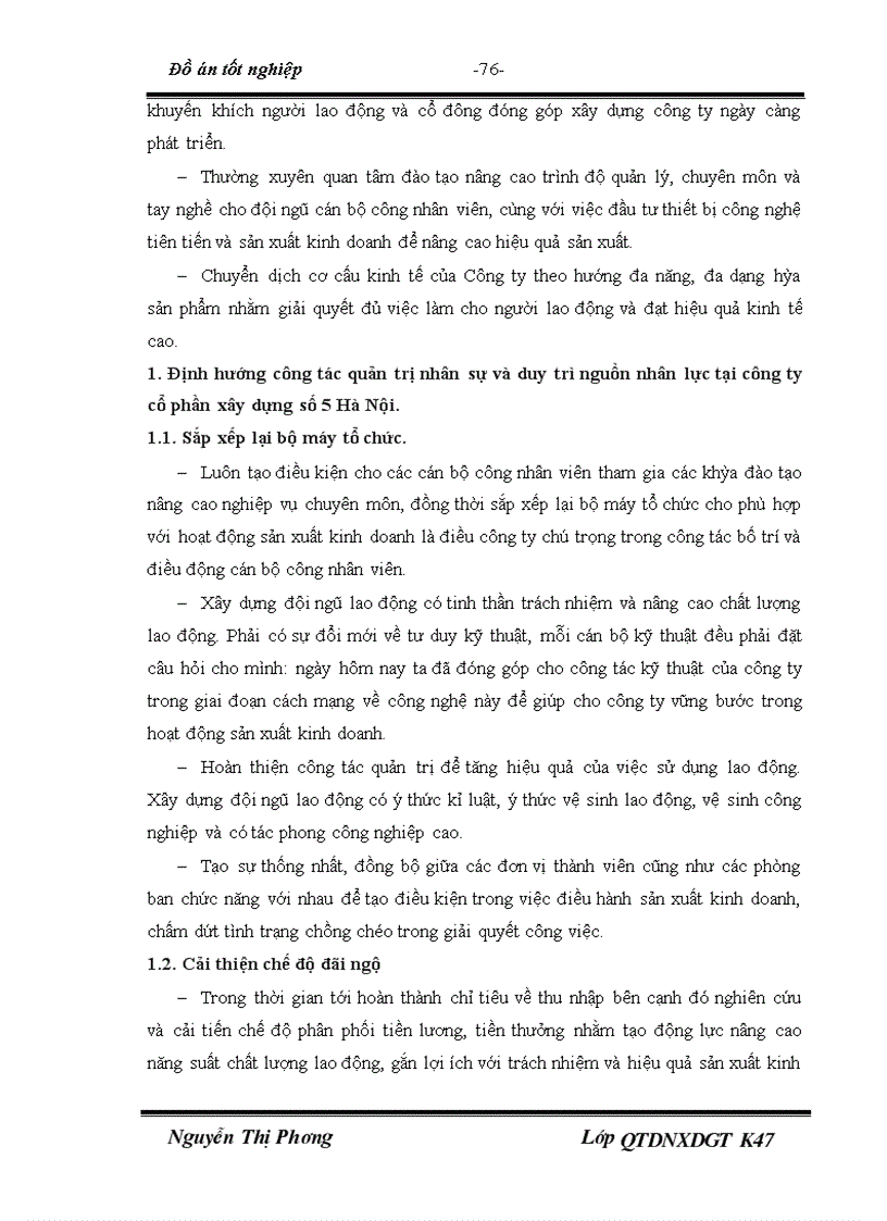 image for page Một số biện pháp nhằm hoàn thiện công tác quản trị nhân sự tại công ty cổ phần xây dựng số 5 Hà Nội