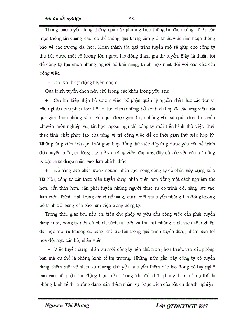 image for page Một số biện pháp nhằm hoàn thiện công tác quản trị nhân sự tại công ty cổ phần xây dựng số 5 Hà Nội