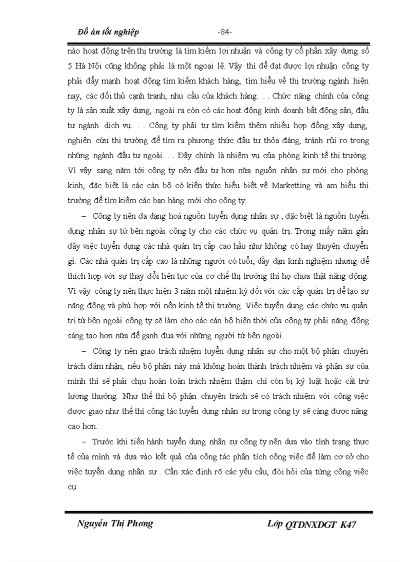 image for page Một số biện pháp nhằm hoàn thiện công tác quản trị nhân sự tại công ty cổ phần xây dựng số 5 Hà Nội