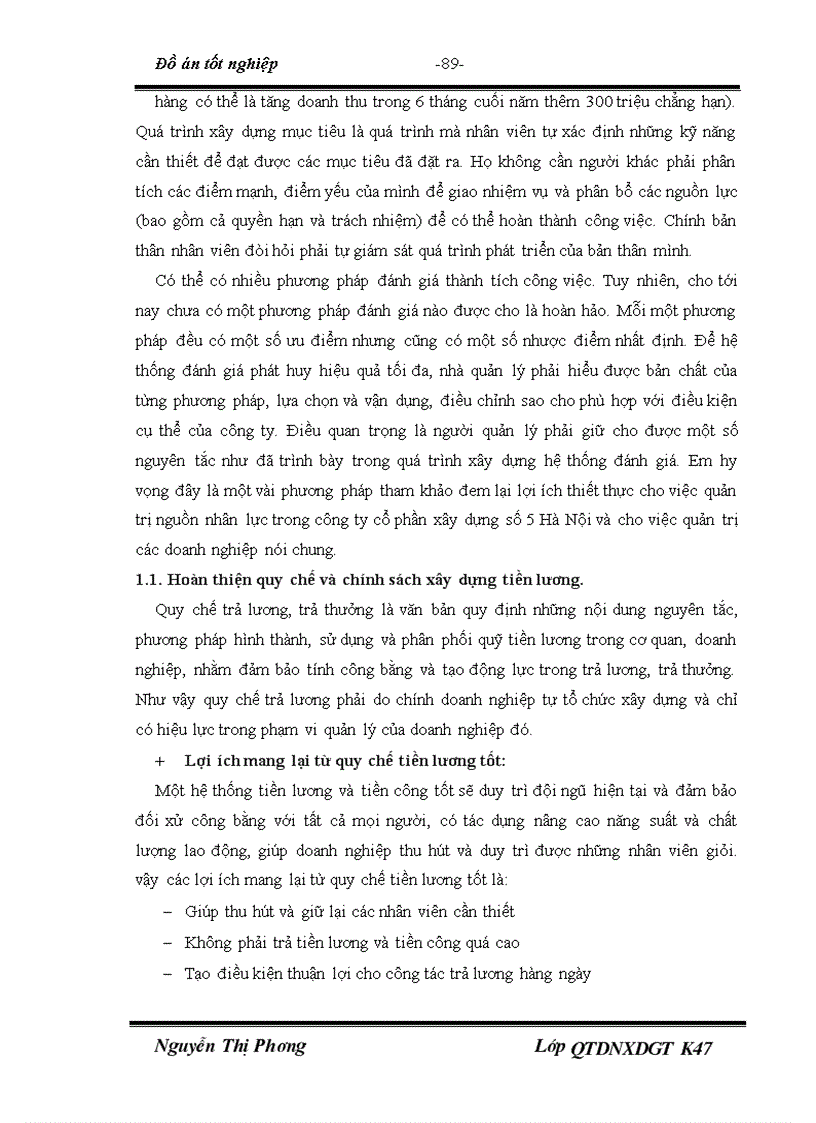 image for page Một số biện pháp nhằm hoàn thiện công tác quản trị nhân sự tại công ty cổ phần xây dựng số 5 Hà Nội