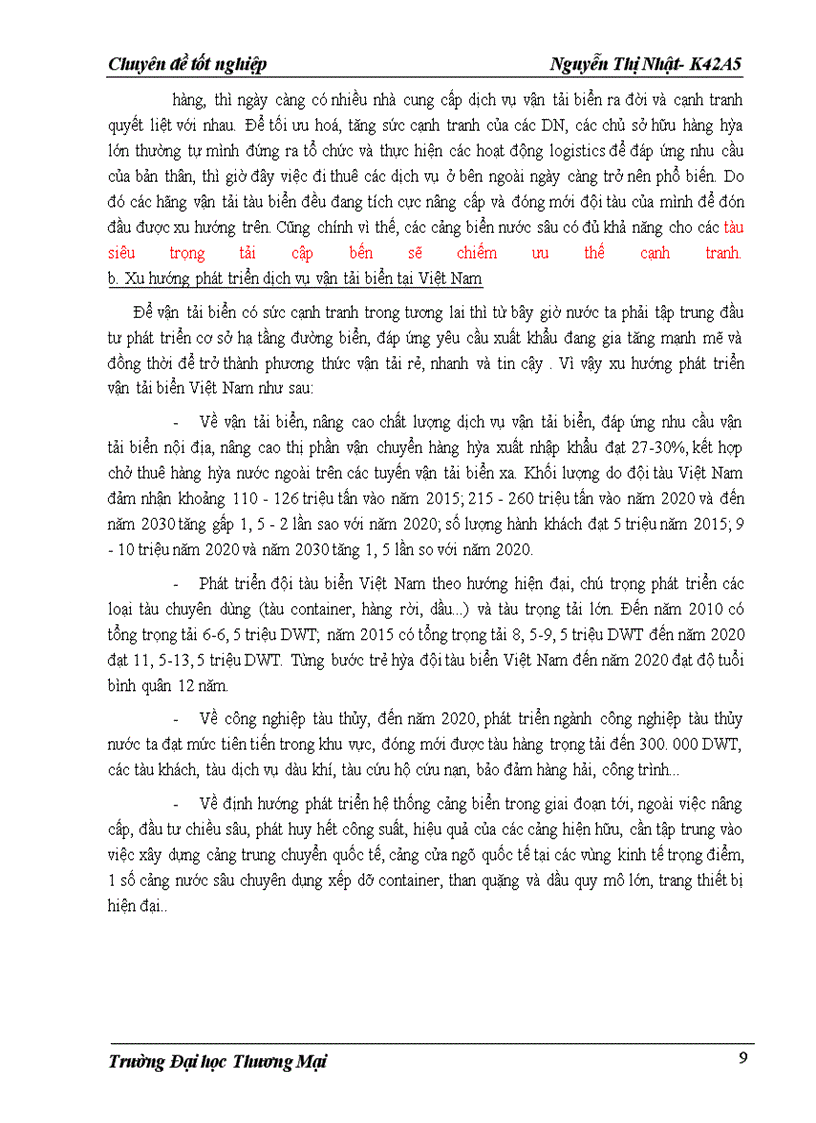 image for page Nâng cao năng lực cạnh tranh cung ứng dịch vụ logistics của công ty TNHH Vận tải biển Ngôi sao xanh
