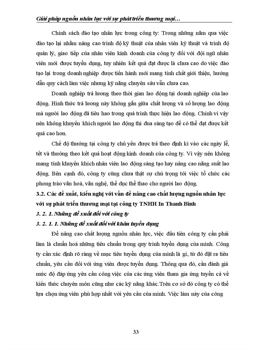 image for page Giải pháp nguồn nhân lực với sự phát triển thương mại tại công ty TNHH in Thanh Bình