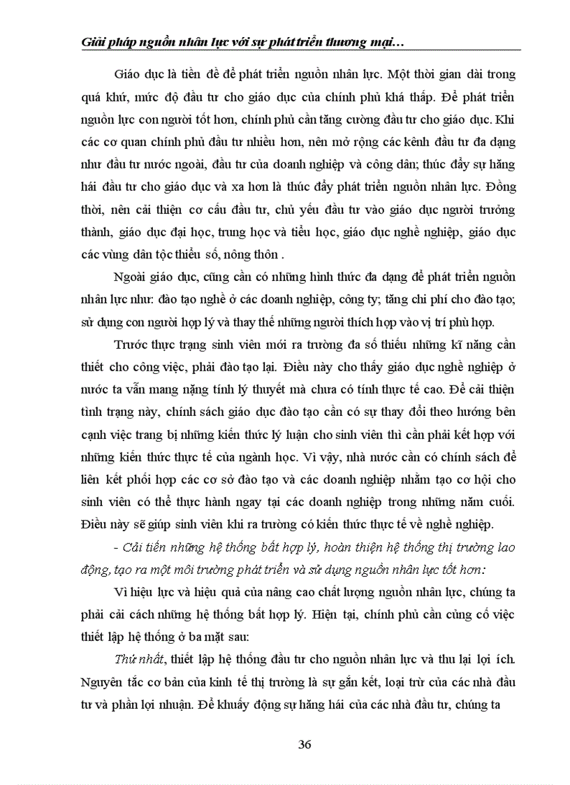 image for page Giải pháp nguồn nhân lực với sự phát triển thương mại tại công ty TNHH in Thanh Bình