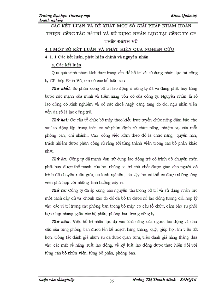 image for page Hoàn thiện bố trí và sử dụng nhân lực tại công ty cổ phần thép Đình Vũ