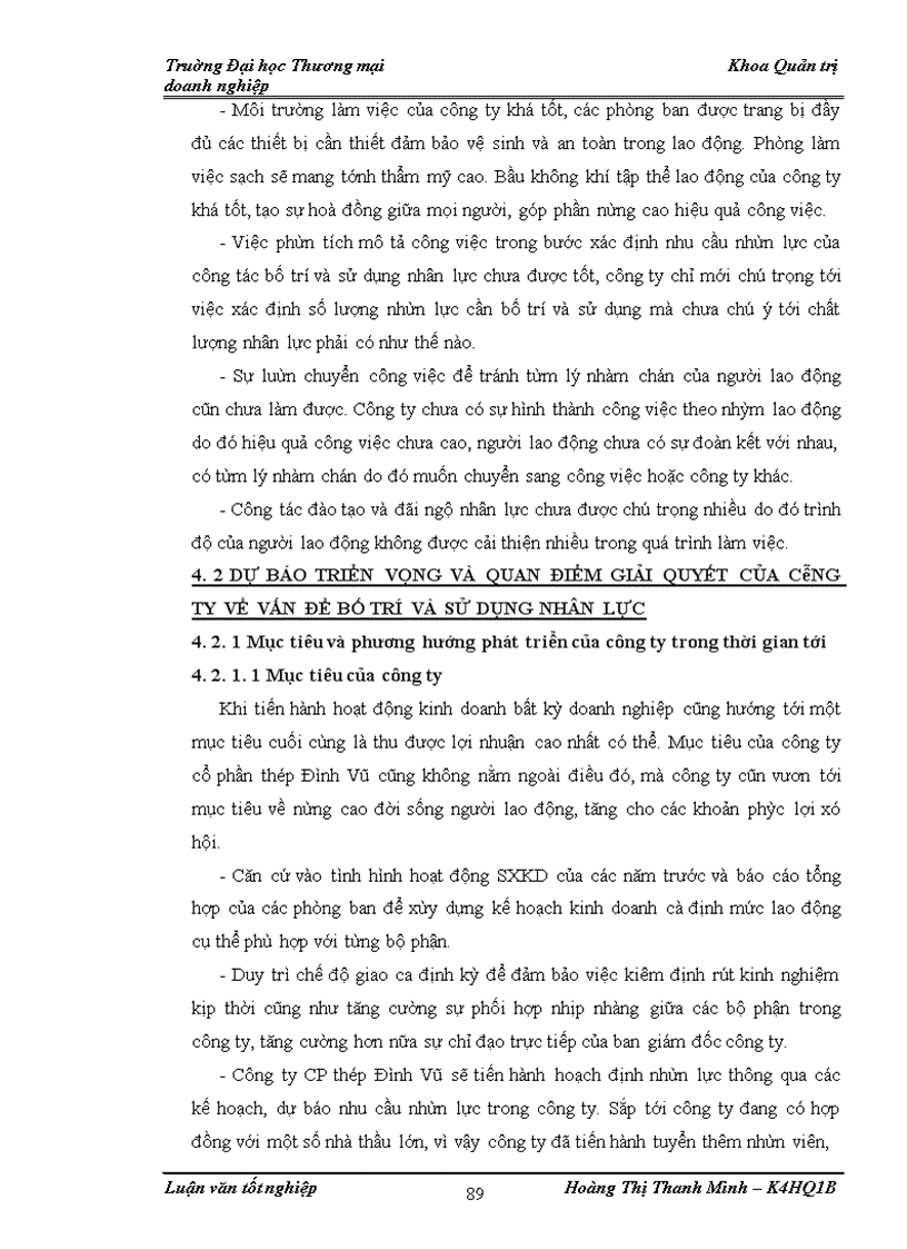 image for page Hoàn thiện bố trí và sử dụng nhân lực tại công ty cổ phần thép Đình Vũ