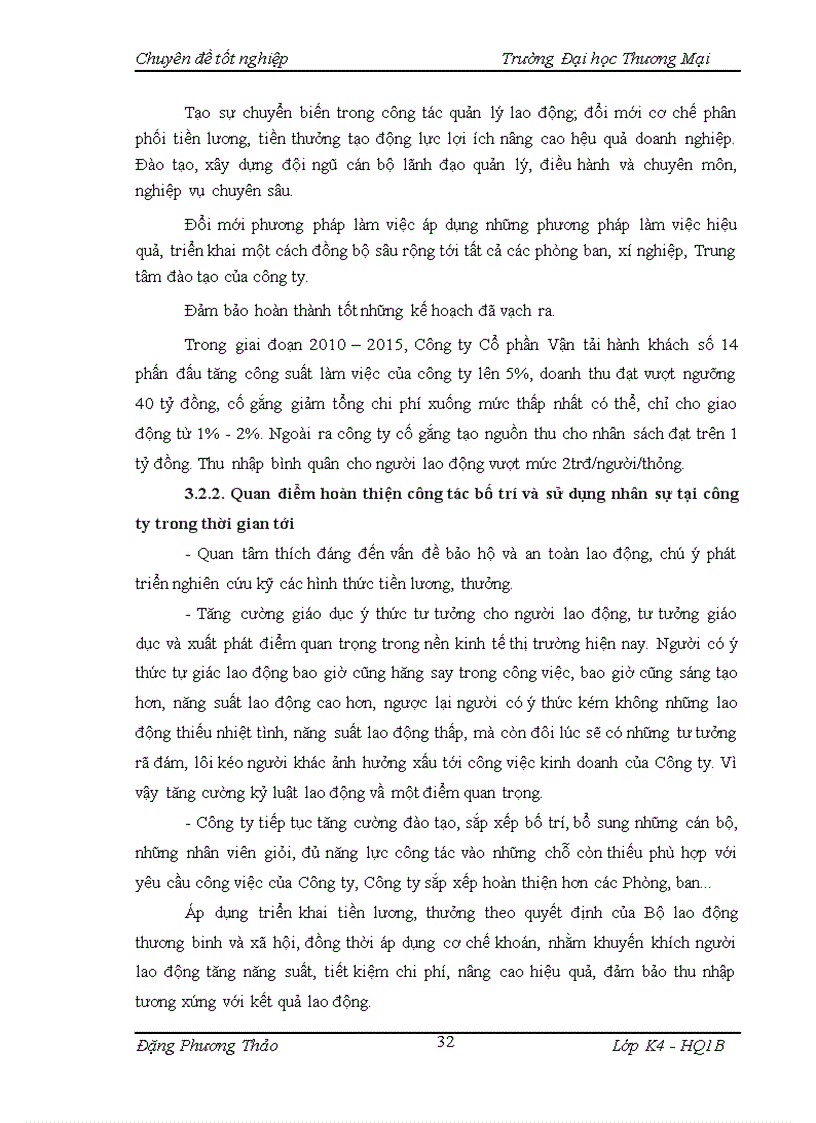 image for page Nâng cao chất lượng công tác bố trí và sử dụng nhân sự tạicông ty cổ phần vận tải hành khách số 14