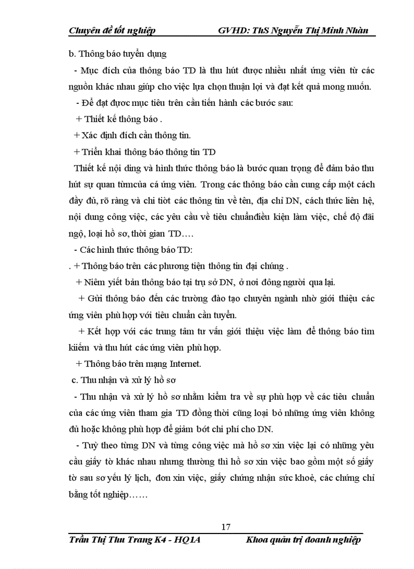 image for page Nâng cao chất lượng công tác tuyển dụng nhân sự cho công ty cổ phần đầu tư và thương mại cuộc sống việt