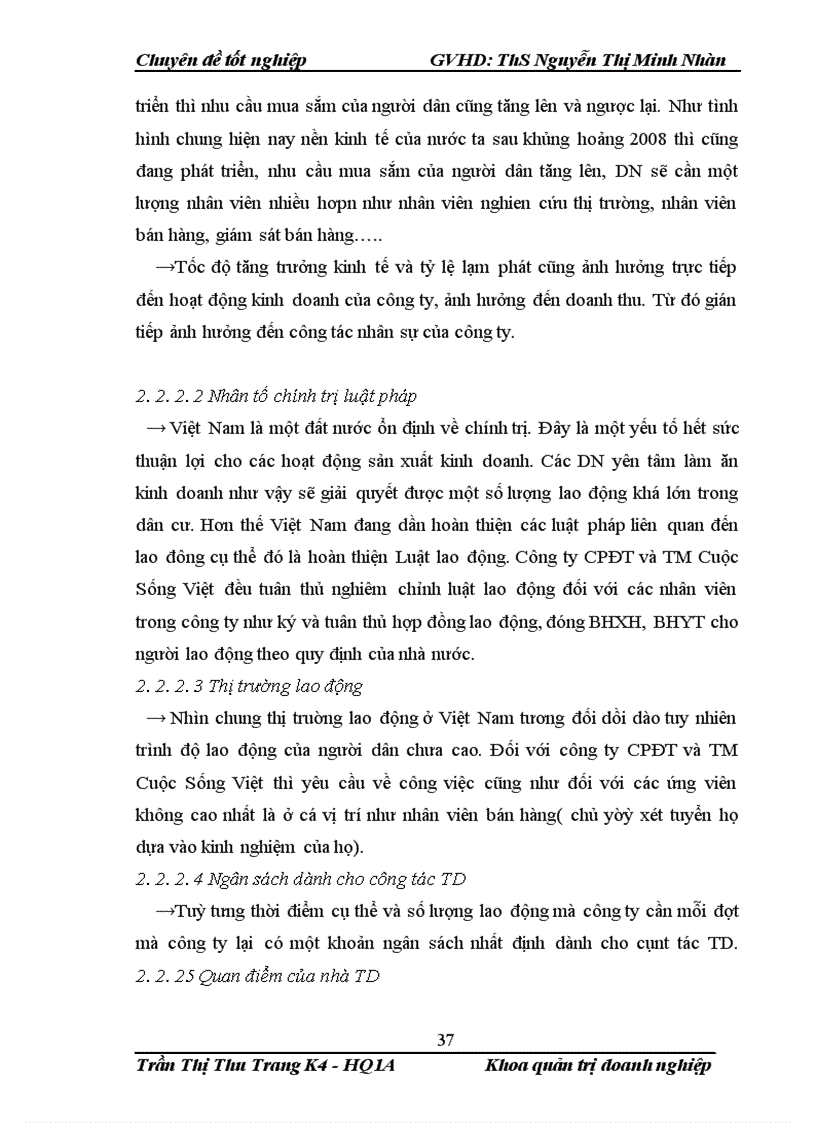 image for page Nâng cao chất lượng công tác tuyển dụng nhân sự cho công ty cổ phần đầu tư và thương mại cuộc sống việt