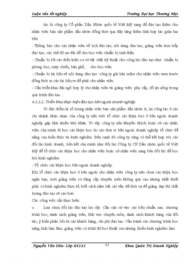 image for page Đẩy mạnh công tác đào tạo nhân viên bán sản phẩm dầu nhờn tại công ty cổ phần kho vận và dịch vụ thương mại