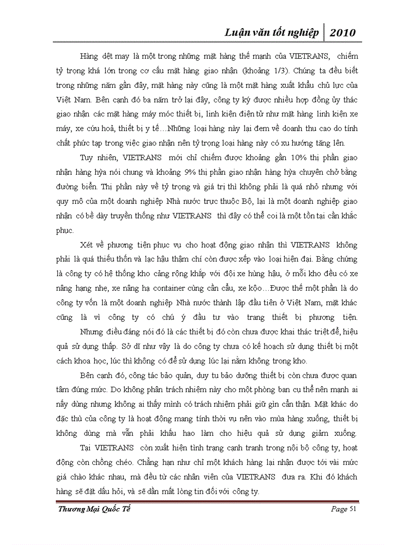 image for page Biện pháp tăng cường cạnh tranh trong kinh doanh dịch vụ kho hàng của Công ty TNHH vận tải và dịch vụ Vinafco