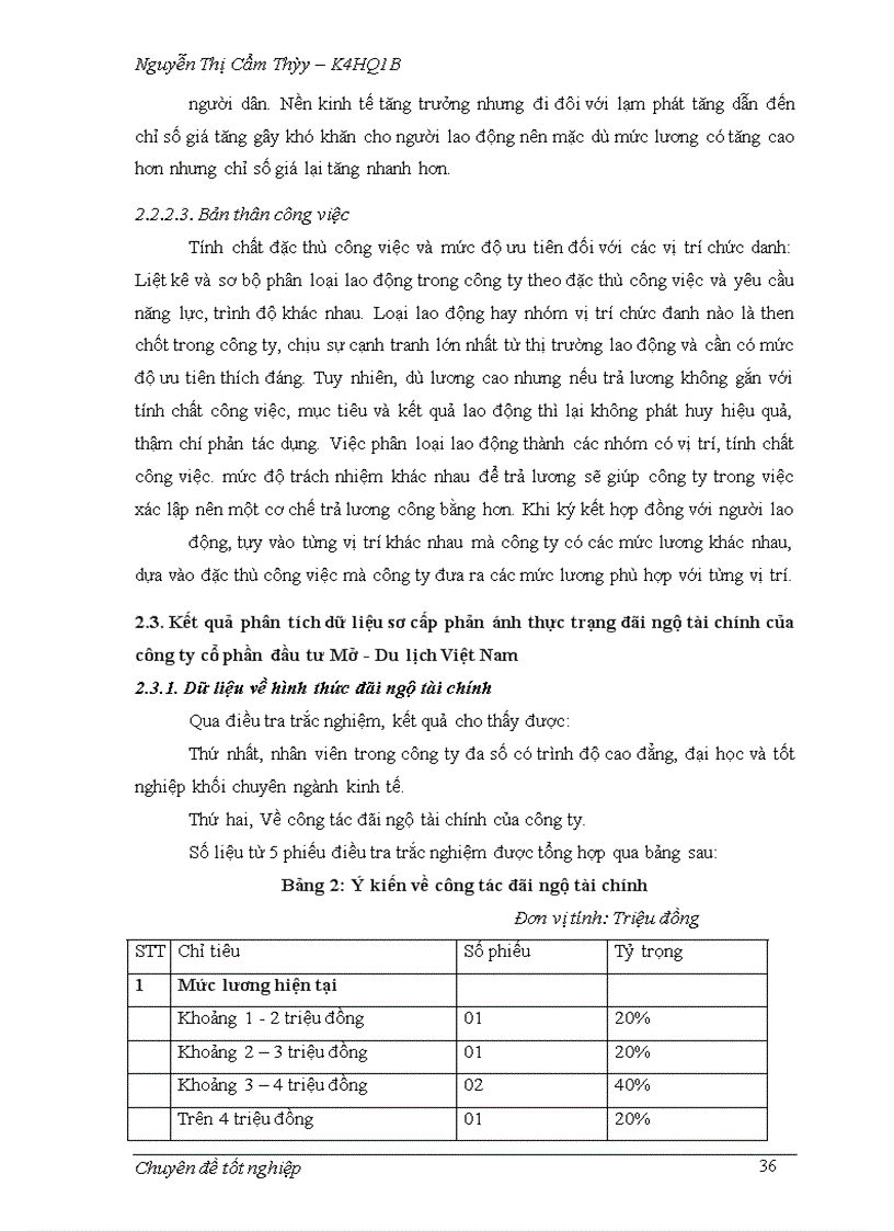 image for page Hoàn thiện công tác đãi ngộ tài chính cho nhân viên của công ty cổ phần đầu tư Mở - Du lịch Việt Nam