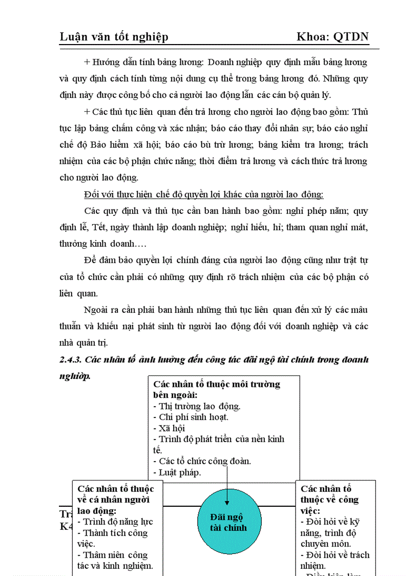 image for page Hoàn thiện công tác đãi ngộ tài chính của công ty cổ phần SX - DV - XNK Từ Liêm