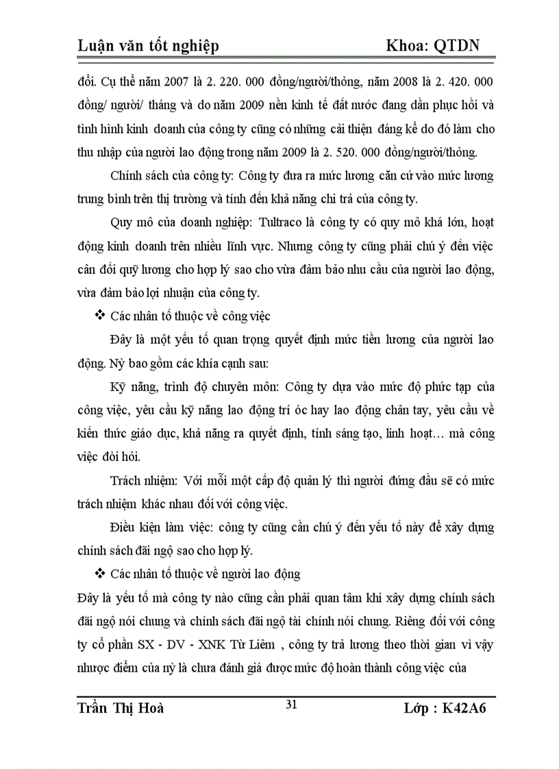 image for page Hoàn thiện công tác đãi ngộ tài chính của công ty cổ phần SX - DV - XNK Từ Liêm