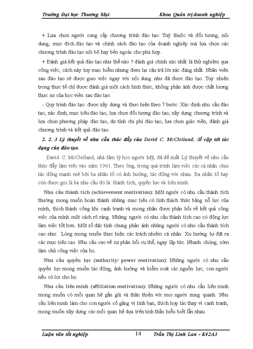 image for page Hoàn thiện công tác đào tạo cán bộ quản lý tại công ty cổ phần may Đáp Cầu