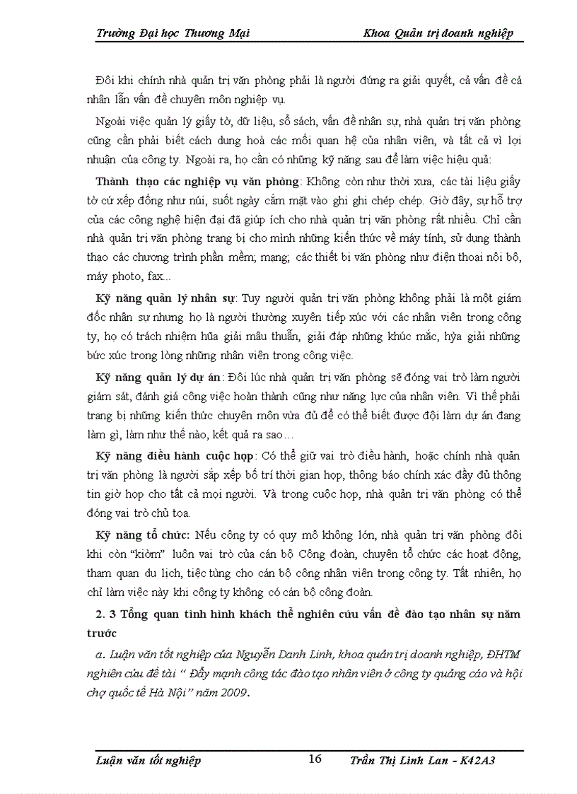 image for page Hoàn thiện công tác đào tạo cán bộ quản lý tại công ty cổ phần may Đáp Cầu