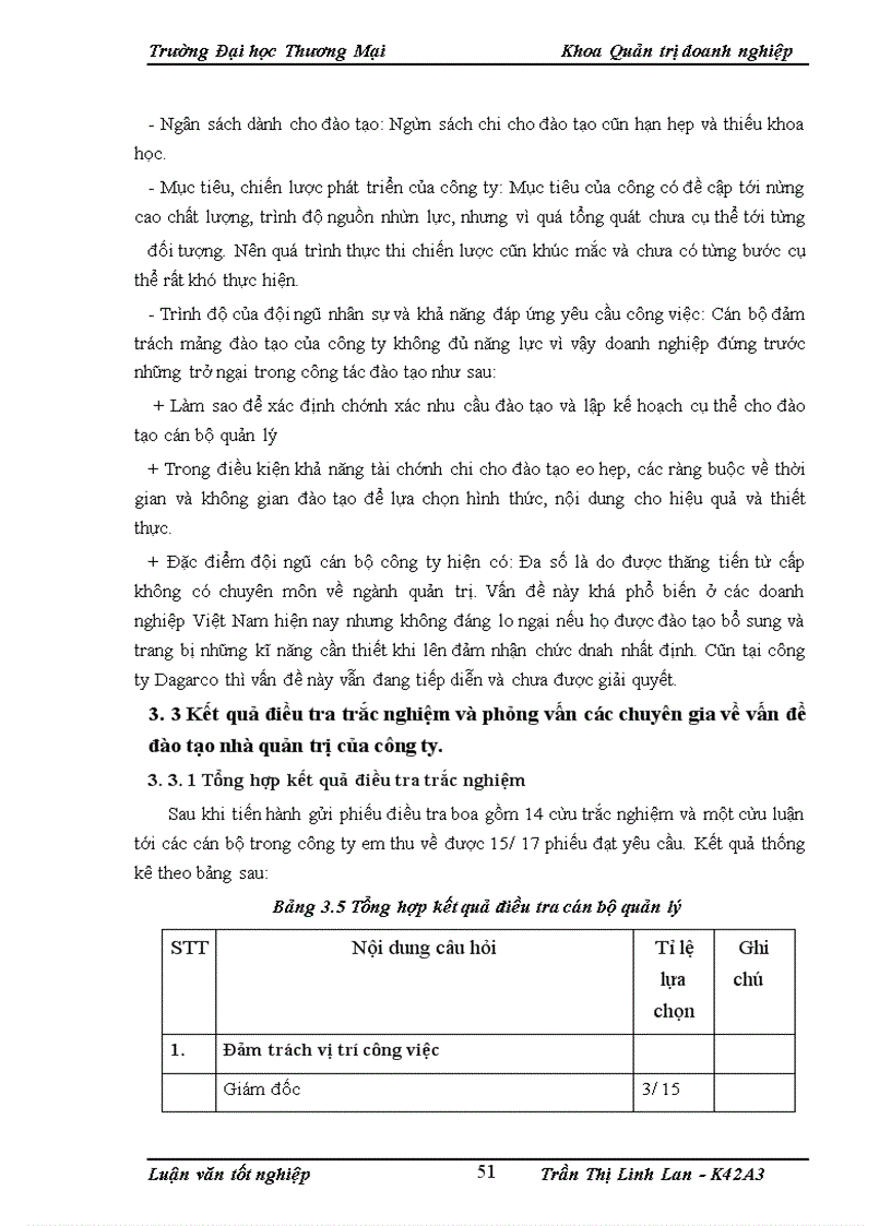image for page Hoàn thiện công tác đào tạo cán bộ quản lý tại công ty cổ phần may Đáp Cầu