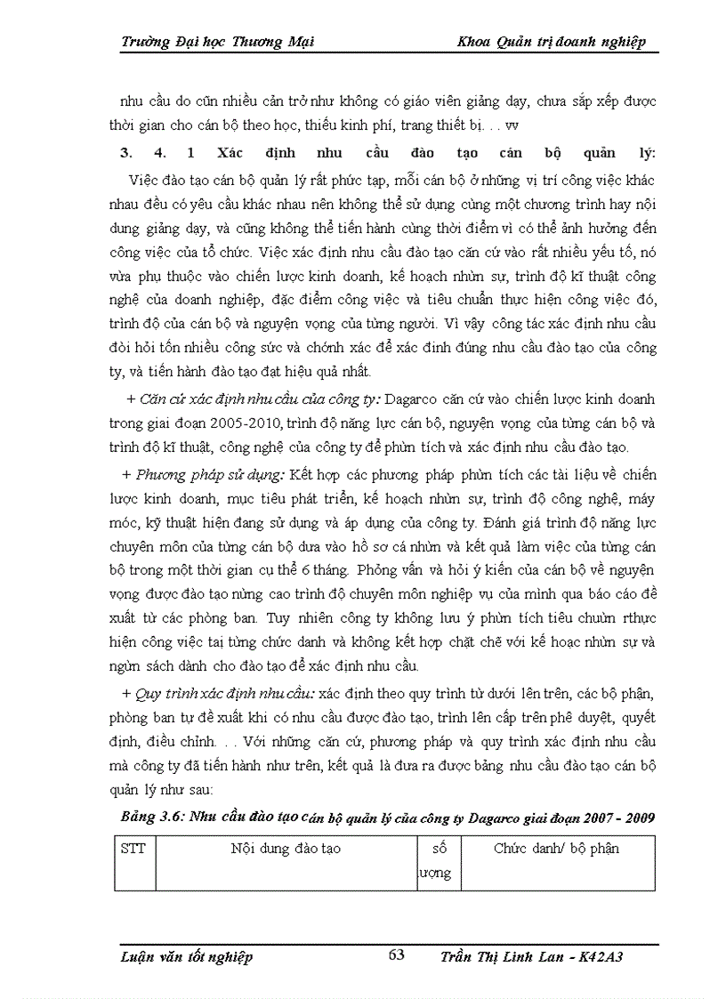 image for page Hoàn thiện công tác đào tạo cán bộ quản lý tại công ty cổ phần may Đáp Cầu