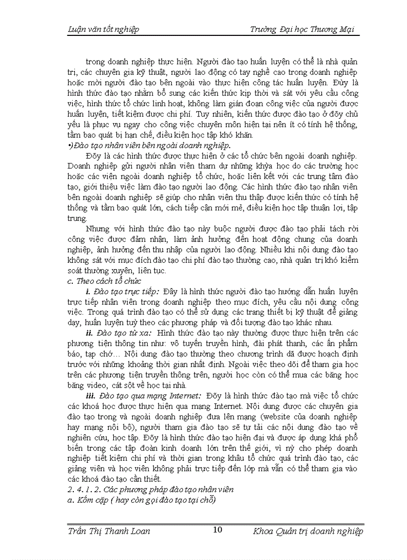 image for page Hoàn thiện công tác đào tạo nhân sự tại Công ty TNHH MTV Than Hồng Thái