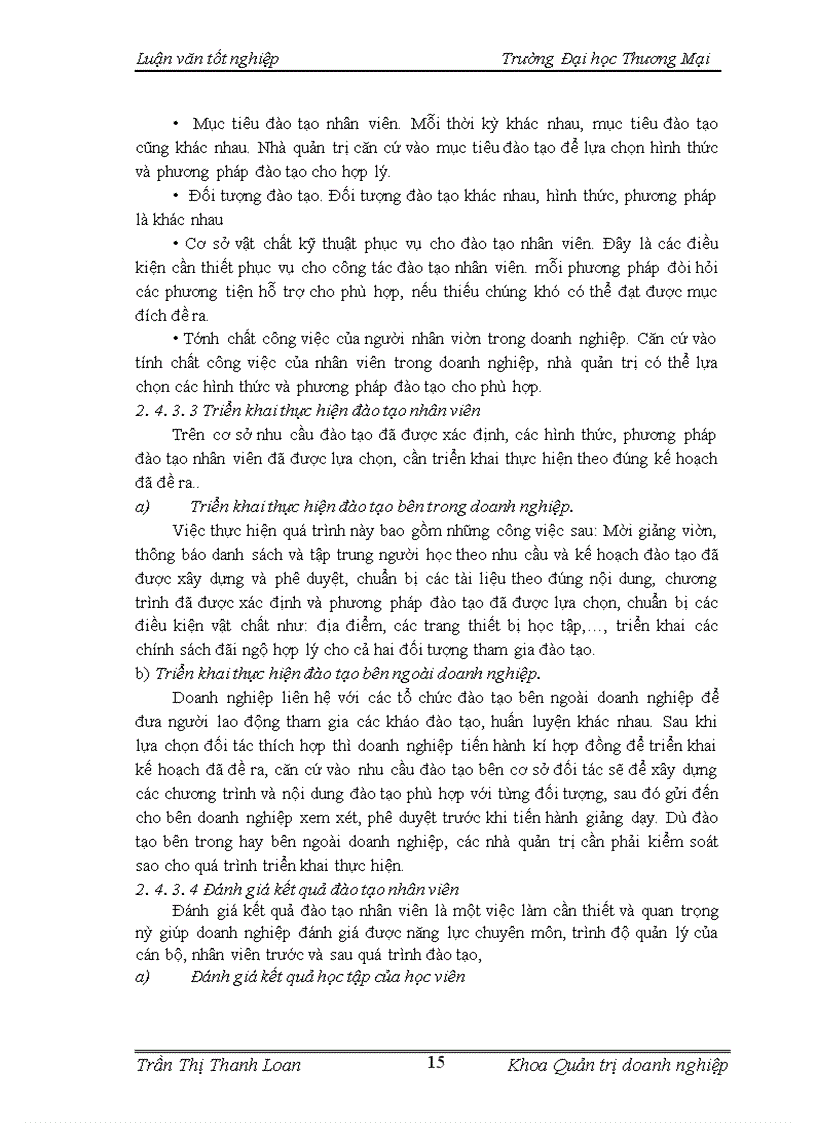 image for page Hoàn thiện công tác đào tạo nhân sự tại Công ty TNHH MTV Than Hồng Thái