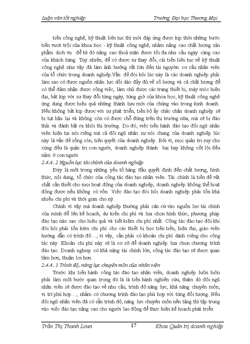 image for page Hoàn thiện công tác đào tạo nhân sự tại Công ty TNHH MTV Than Hồng Thái