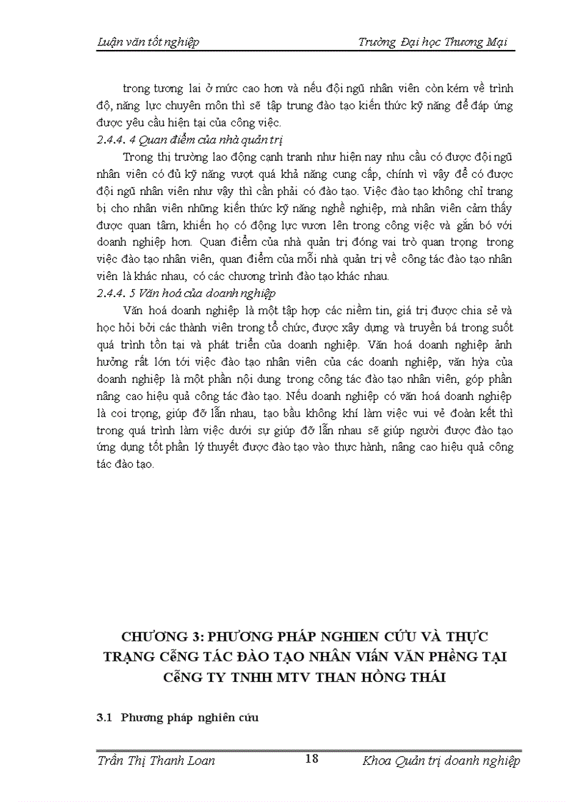 image for page Hoàn thiện công tác đào tạo nhân sự tại Công ty TNHH MTV Than Hồng Thái